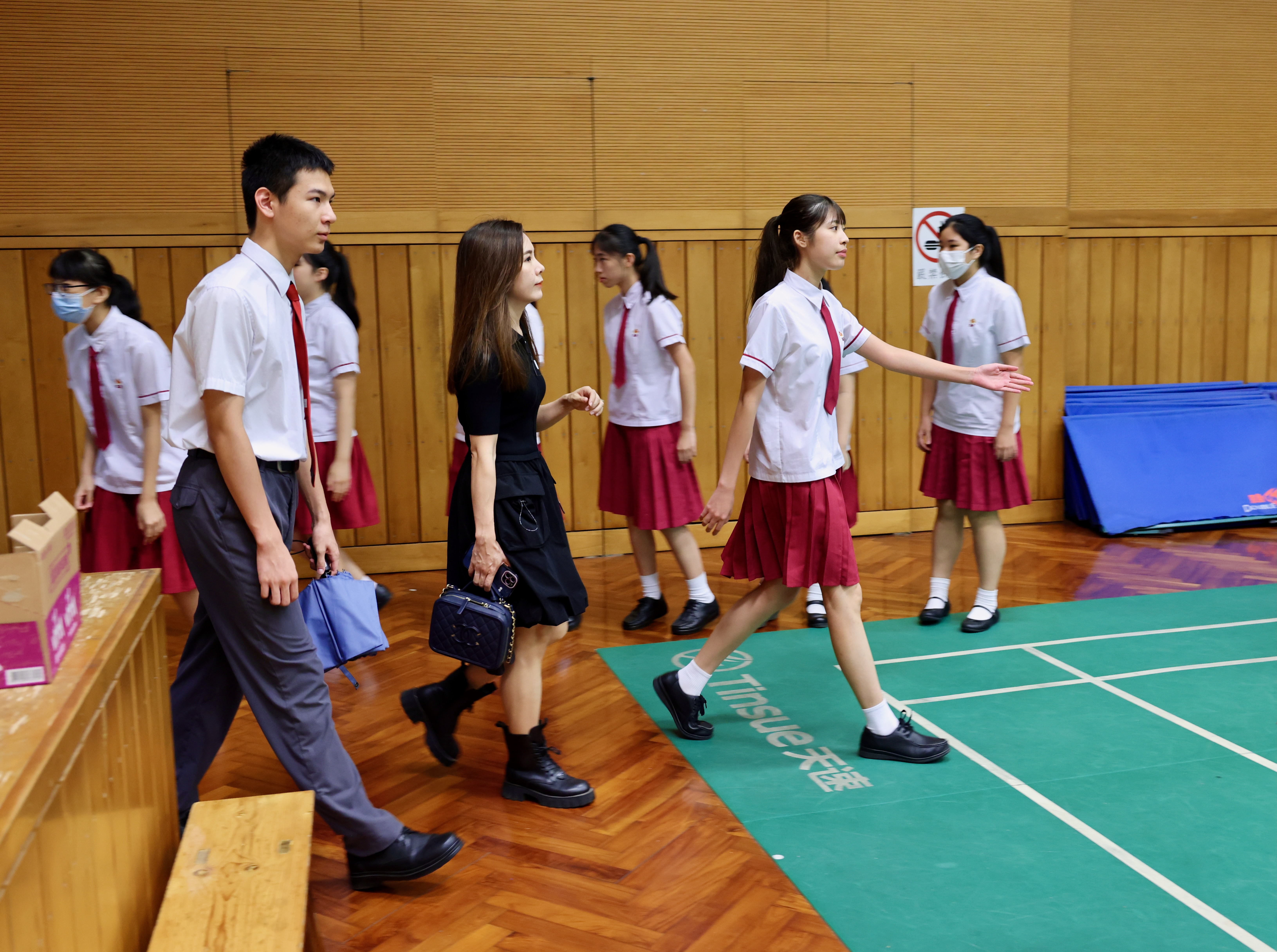 20240921 家長學生步入會場