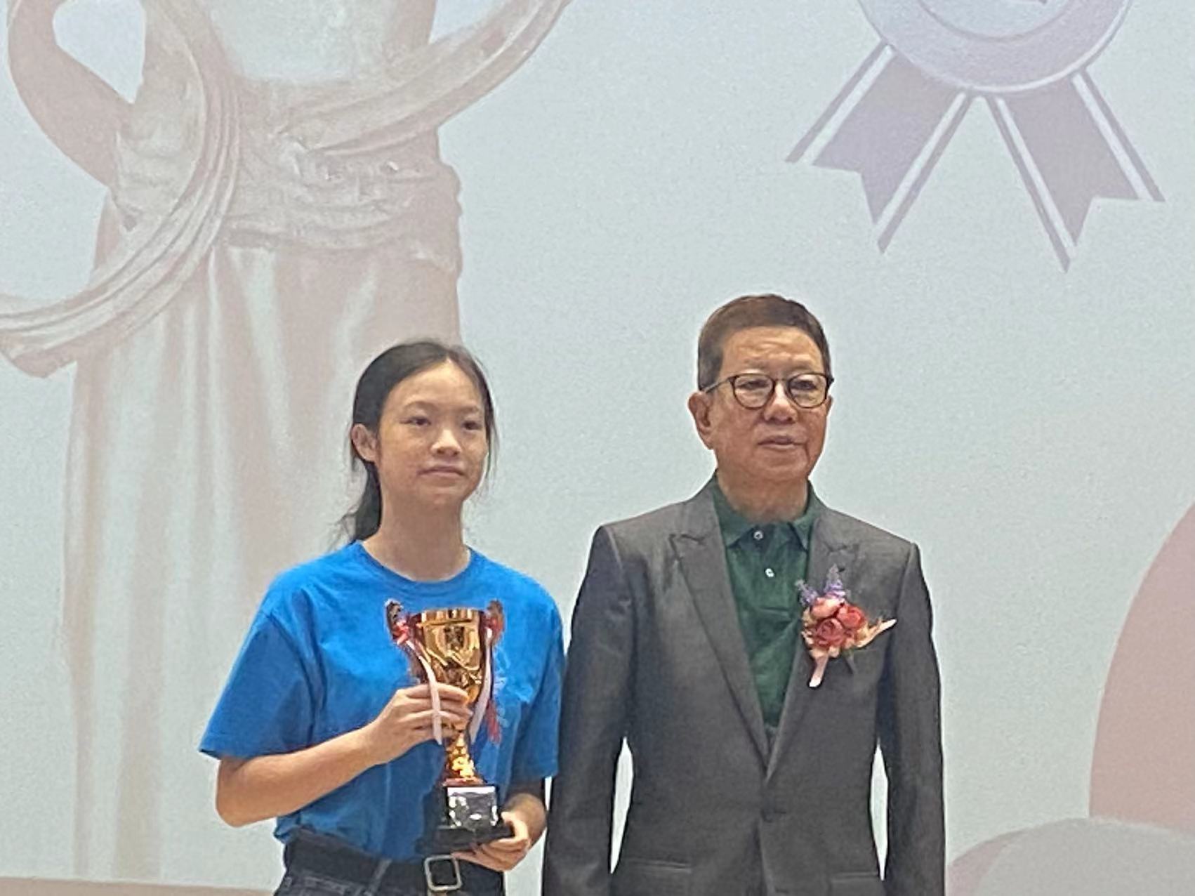 20240820 梁詠琳同學榮獲最佳工藝獎